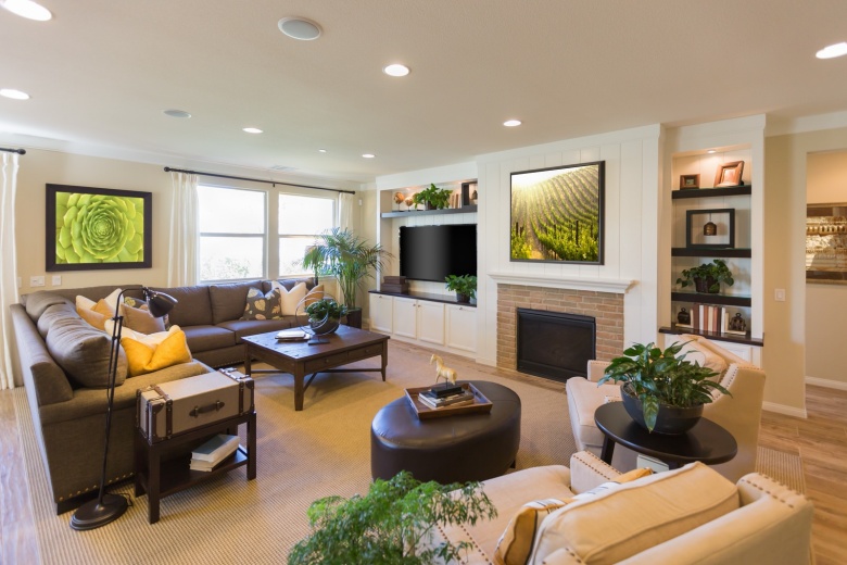 custom living room by creative property renewal - lightbox