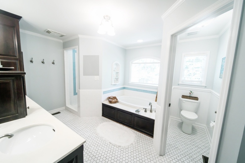 custom bathroom by creative property renewal - bath/shower - lightbox