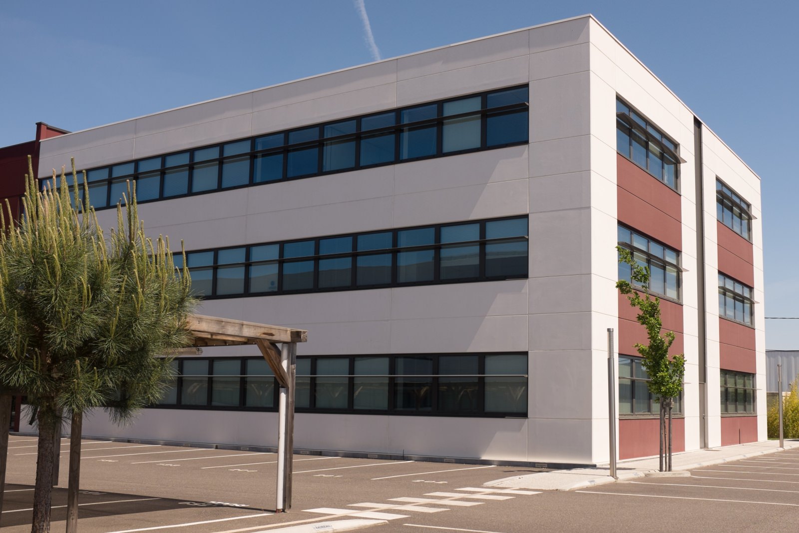 modern office building
