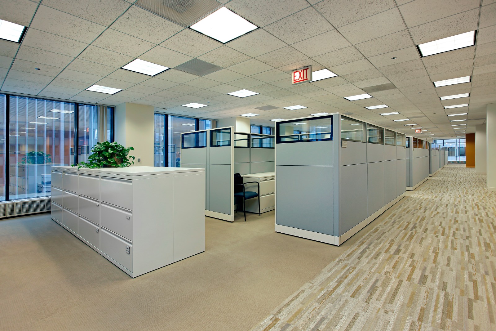 modern office building