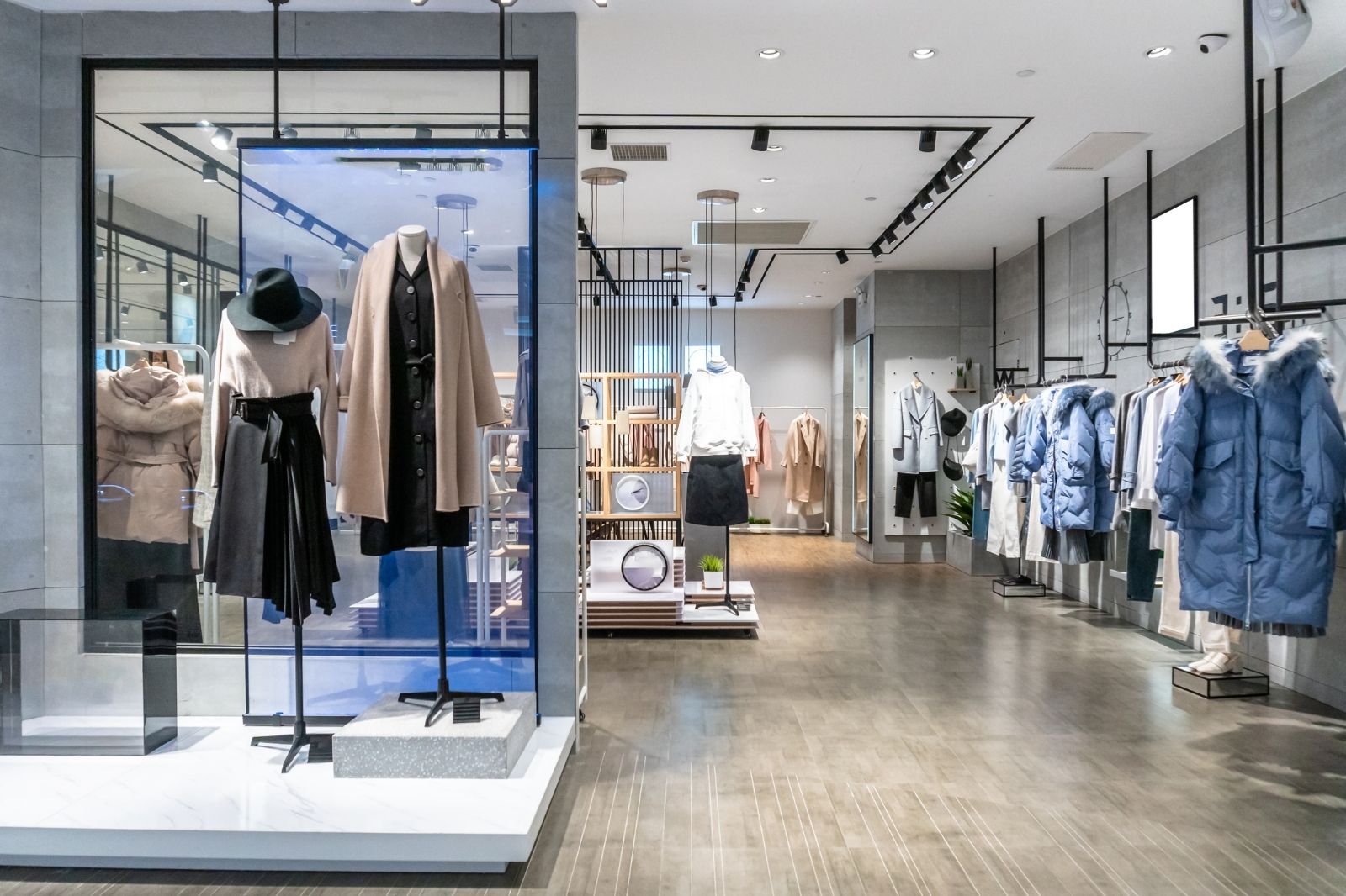 A newly renovated retail space in California